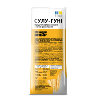 Продукт сирн Зірковий вибір Сулугуні копч коса 30% 100г