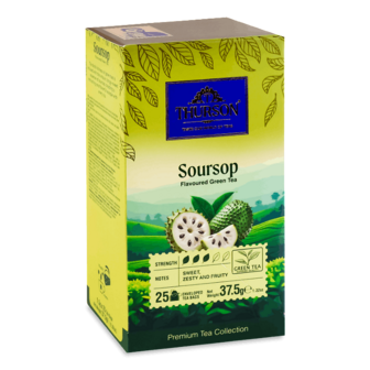 Чай зелений Thurson Soursop з ароматом соу-сеп 25*1,5г