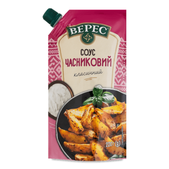 Соус Верес часниковий класичний майонезний д/п 200г
