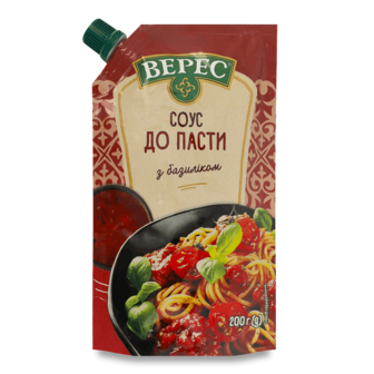 Соус Верес До пасти з базиліком д/п 200г
