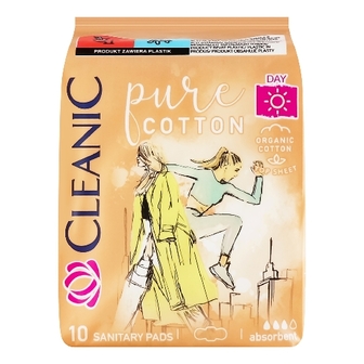 КЛІНІК прокл. гіг. Pure Cotton Day 10шт