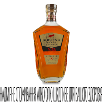 Бренді Koblevo Grand Reserve XO 8років 0,5л