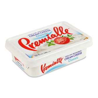 Крем-сир Premialle Classic Вершковий 55% 170г