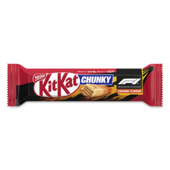 Вафлі Kit Kat Chunky зі смаком карамелі та молочного шоколаду 40г