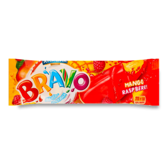 Морозиво «Хладик» Bravo манго-малина 10% 70г