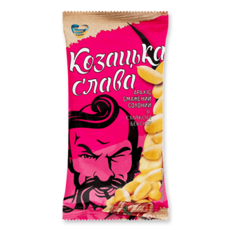 Арахіс Козацька слава смажений солоний смак бекону 50г