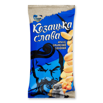 Арахіс Козацька слава смажений солоний 50г