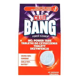 Таблетка для унітазу  Cillit Bang 6 шт. 22,5 г Оригінальні