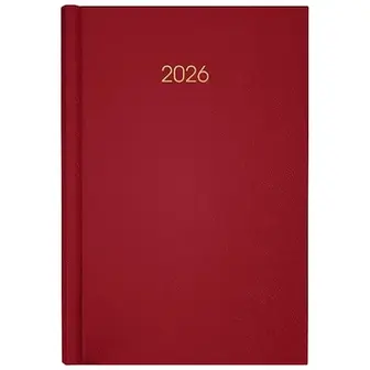 Щоденник датований 2026 Axent Classic City 145х210 бордовий 8842-26-4-A