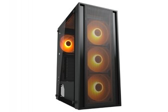 Корпус комп'ютерний Cougar MX110 RGB, чорний