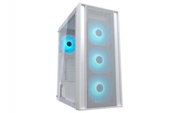 Корпус комп'ютерний Cougar MX160 RGB, білий
