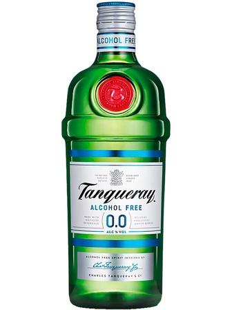 Джин безалкогольний Танкерей, Алкоголь Фрі / Tanqueray, Alcohol Free, 0.0%, 0.7л