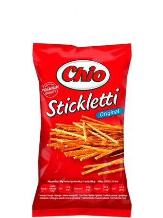 Соломка солона Чіо Стіклетті / Chio Stickletti, Intersnack, 40г