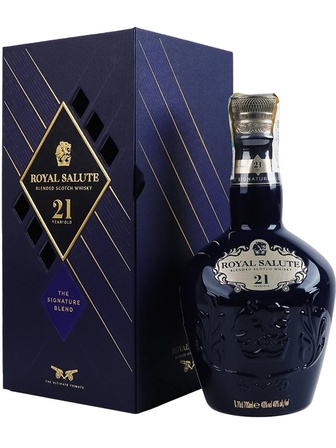 Віскі Роял Салют, Чівас Рігал / Royal Salute, Chivas Regal, 21 рік, 40%, 0.7л, в коробці