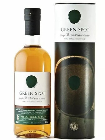 Віскі Мітчелс, Грін Спот / Mitchells, Green Spot, 40%, 0.7л, в тубусі