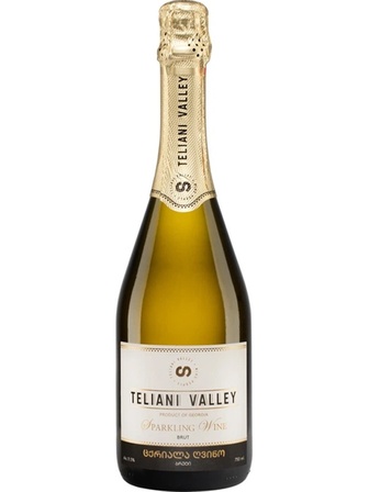 Ігристе вино Теліані Веллі / Teliani Valley, біле брют 0.75л