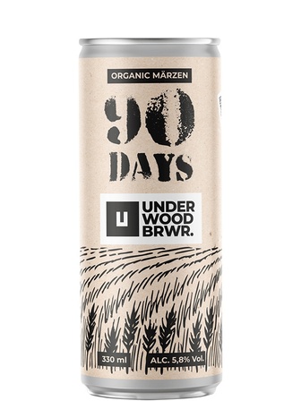 Пиво 90 Дейс / 90 Days, Underwood Brewery, з/б, 5.8%, 0.33л