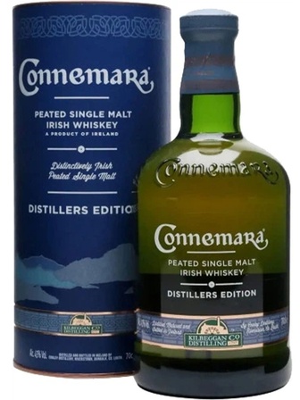 Віскі Коннемара Дістіллерс Едішн, Пітед Сінгл Молт / Connemara Distillers Edition, Peated Single Malt, 43%, 0.7л