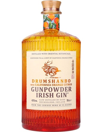 Джин Драмшанбо Ганпаудер, Каліфорнійський Апельсин / Drumshanbo Gunpowder, Californian Orange, 43%, 0.7л