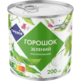 Горошок Премія зелений 200 г