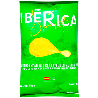 Чипси Iberica з середземноморськими травами 115 г