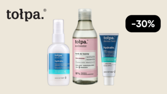  -30% на засоби для догляду за обличчям Tolpa
