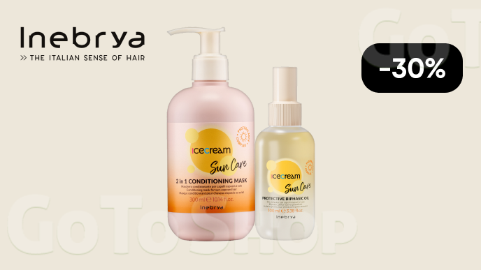 -30% на засоби Inebrya SUN CARE