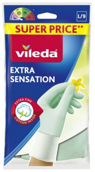 Рукавички Vileda Extra Sensation L