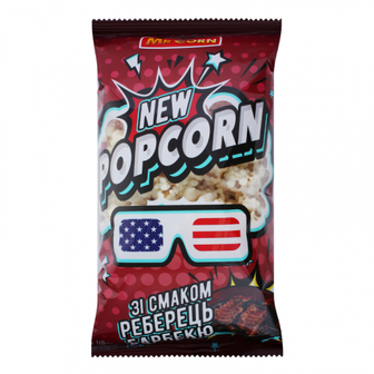 Попкорн Mc`Corn зі смаком реберець барбекю 70г