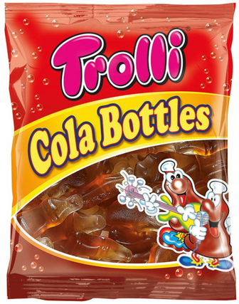 Цукерки Trolli Cola Bottles 100г х12