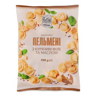 Пельмені Лімо з курячим філе та маслом заморожені 700 г (4820267433054)