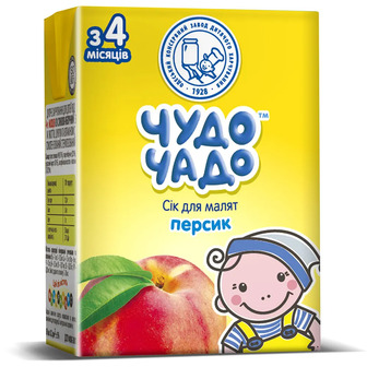 Сік Чудо-Чадо Персик, 200 мл