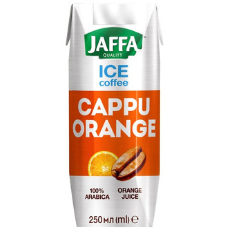 Напій кавовий Jaffa Ice Coffee Капуоранж з апельсиновим соком 250 мл (4820264291336)