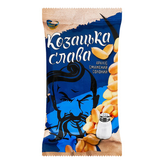 Арахіс Козацька Слава смажений солоний 100 г (4820237813305)