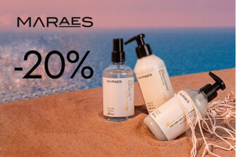 MARAES: Знижка 20% на серію засобів Maraes Sun Care