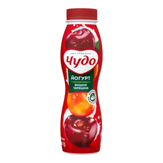 Йогурт Чудо Вишня-черешня 2,5% ПЕТ 260г