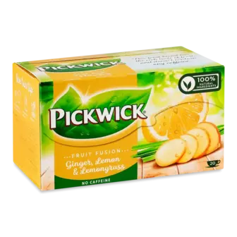 Чай травяний Pickwick Fruit fusion імбир лимон 20х2г