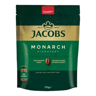 Кава розчинна Jacobs Monarch д/п 170г