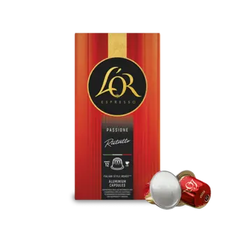Кава в капсулах L’or 12 Espresso Passione rossa Ristretto Imola 10шт 52г