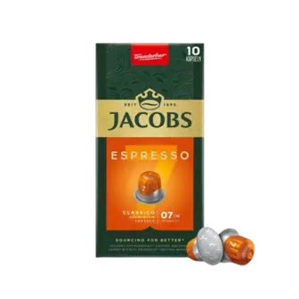 Кава в капсулах Jacobs 7 Espresso Classico 10шт 52г