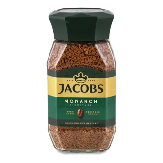 Кава розчинна Jacobs Monarch скло 190г