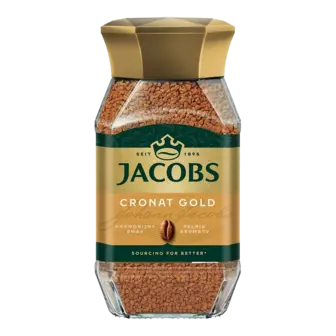 Кава розчинна Jacobs Cronat Gold скло 100г
