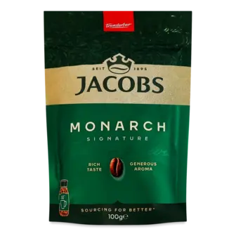 Кава розчинна Jacobs Monarch д/п 100г