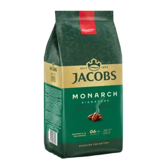 Кава в зернах Jacobs Монарх 1кг