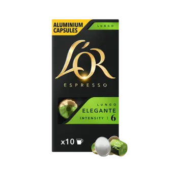 Кава в капсулах L’or 6 Lungo Elegante 10шт 52г