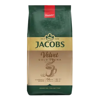 Кава в зернах Jacobs Velvet Gold Crema 1кг