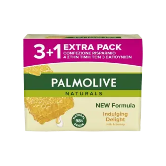 Мило Palmolive Молочко та Мед 4 х90г