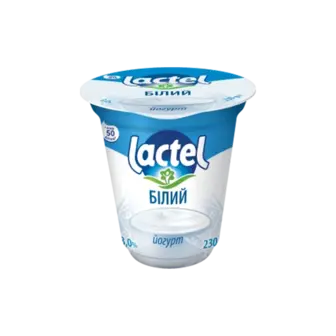 Йогурт Lactel Білий 3% 230г