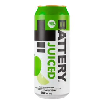 Напій енергетичний Battery Juiced Sour Apple ж/б 0,5л