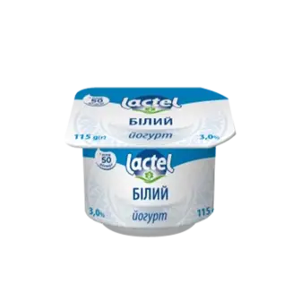 Йогурт Lactel Білий 3% 115г